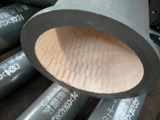 旋流器耐磨管图片2陶瓷耐磨管道