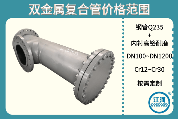 双金属复合管价格范围-具体情况具体报价[江河]