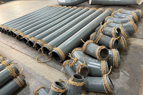 自蔓燃陶瓷耐磨管道