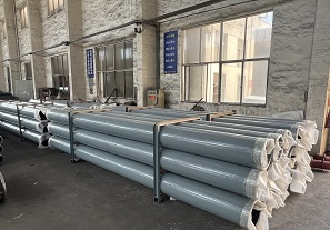 水泥厂石灰石输送烧结陶瓷复合耐磨管磨损难题破解,3-8年免换管!
