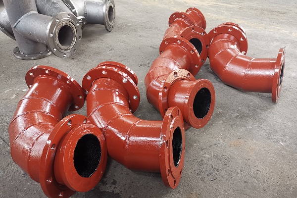 双金属耐磨三通